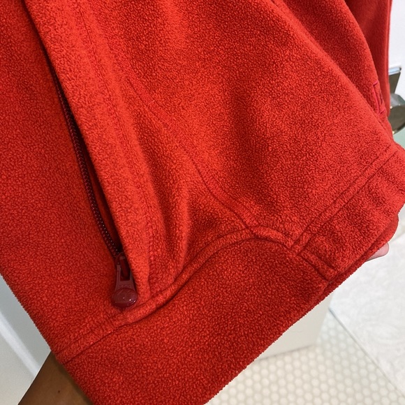 REI Fleece Coral Pink/Red Jacket - Picture 2 of 4